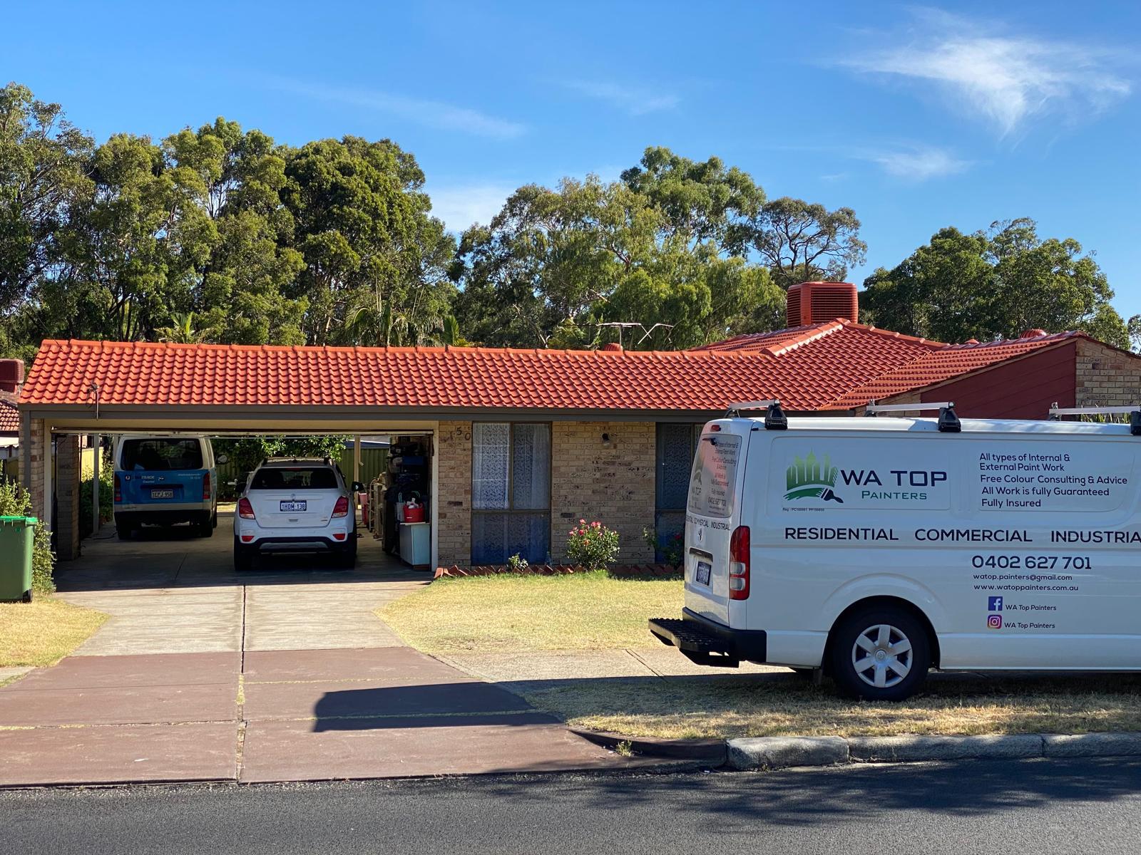 Roof restoration Perth by WA Top Painters