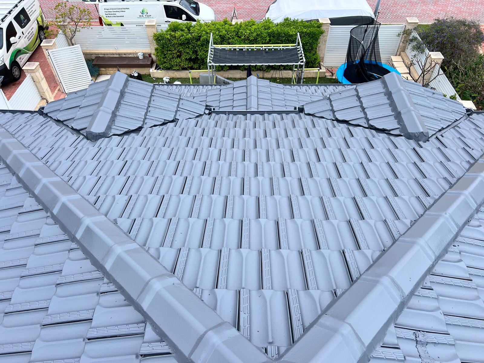 Roof restoration Perth by WA Top Painters